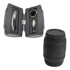 Kit Para Vinho Barril 3 Peças Foto  mini 1