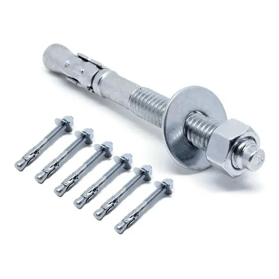 Kit Parabolt Chumbador 3/8x3 - Barra Fixa E Mista 6 Unidades Foto 1