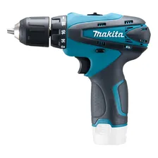 Kit Parafusadeira E Furadeira Df330dz Makita E Bateria Bl10 Cor Azul Foto mini  2
