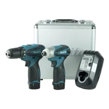 Kit Parafusadeira Furadeira 2 Bat. Bivolt 12v Lct204 Makita Foto mini  2