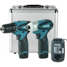 Kit Parafusadeira Furadeira 2 Bat. Bivolt 12v Lct204 Makita Foto  mini 1
