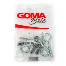 Kit Parafuso Pitão Goma 4,2 X 53 Mm + Bucha M6 Com 4 Foto  mini 1