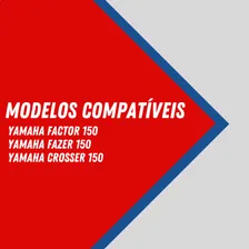 Kit Parafuso Tampa Motor Yamaha Xtz 150 Crosser Factor Fazer Foto mini 4