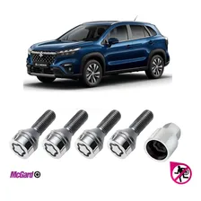 Kit Parafuso Trava Antifurto Roda Suzuki S-cross Original Foto mini 1