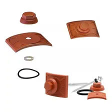 Kit Parafuso Vedação E Fixação De Telha Colonial 9cm 20un Foto mini  2