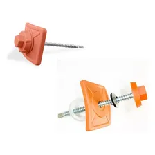 Kit Parafuso Vedação E Fixação De Telha Colonial 9cm 20un Foto  mini 1