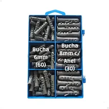 Kit Parafusos Philips E Buchas Com Cx Organizadora 350 Pçs Foto mini  3
