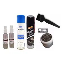 Kit Pasta Térmica Prata, Limpa Contato Pincel Ar Comprimido Foto mini 1