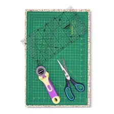 Kit Patchwork Top: Base Almofada, Régua, Cortador E Tesoura Foto mini 1