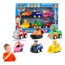 Kit Patrulha Canina Com 6 Carrinhos 6 Cachorros De Brinquedo Foto mini 1