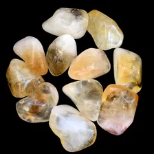 Kit Pedras De Citrino Cristal Prosperidade Energia Amarelo Foto mini 3