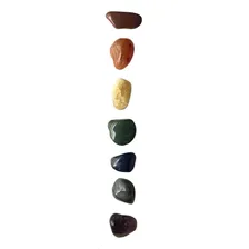 Kit Pedras Dos 7 Chakras Semi Preciosas Sete Chacras Foto mini 1