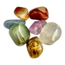 Kit Pedras Energéticas 7 Chakras Reich Equilíbrio Meditação Foto mini 3