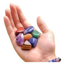 Kit Pedras Energéticas 7 Chakras Reich Equilíbrio Meditação Foto mini 1