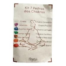 Kit Pedras Energéticas 7 Chakras Reich Equilíbrio Meditação Foto mini 2