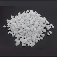 Kit Pedras Ornamentais Decorativas Natural Vaso Jardim 500g Cor Branco Foto mini 2