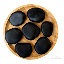 Kit Pedras Quentes Vulcânicas Para Massagem 12 Unidades Foto mini 1