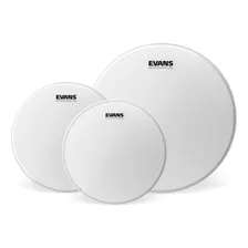Kit Pele 12 13 16 Standard Evans Uv2 Porosa Dupla Etp-uv2-s Foto  mini 1