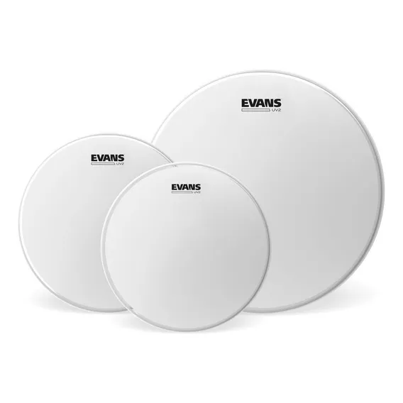 Kit Pele 12 13 16 Standard Evans Uv2 Porosa Dupla Etp-uv2-s Foto 1