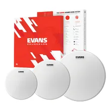 Kit Pele Evans Uv2 Tom 10 12 16 Porosa Rock Pack Foto  mini 1
