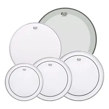 Kit Peles Encore Pinstripe Clear 12, 13, 16, 22, 14 Caixa Foto mini 1