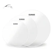 Kit Peles Tom Surdo 12-13-16 Hidraulica Transparente Evans Foto  mini 1