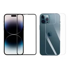 Kit Pelicula 3d Frontal + Traseira Para iPhone 14 Pro Foto mini 1