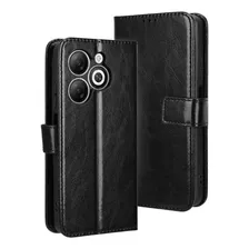 Kit Película Gel Privativa + Capa Carteira Infinix Hot 40i Foto  mini 1
