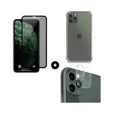 Kit Película Privacidade+película 3d Camera E Capa P/ Ipho Foto  mini 1