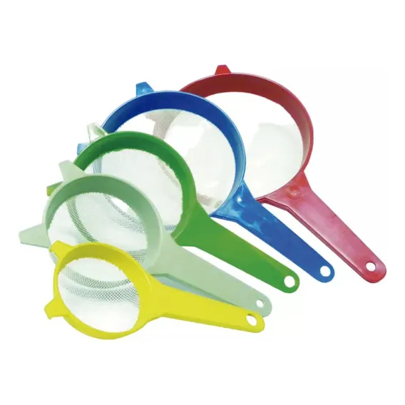 Kit Peneiras Sucos Utensílio Casa Cozinheiro Fantástico Foto 1