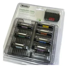 Kit Pente Adaptador Inox Máquina Pet Tosa Profissional Wahl Foto mini 3