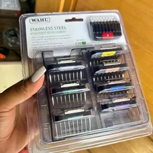 Kit Pente Adaptador Inox Máquina Pet Tosa Profissional Wahl Foto mini 4
