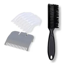 Kit Pentes Disfarce 0,5 E 1,5 E Escovinha De Disfarce Barber Cor Preto Foto mini 1