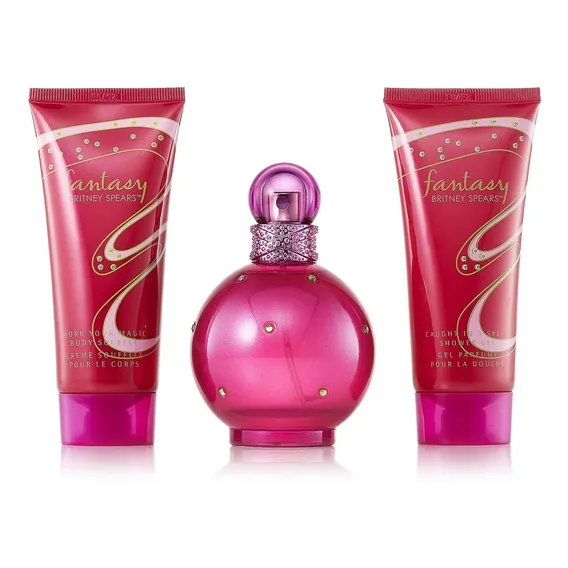 Kit Perfume Fantasy Britney 100ml +body+gel Foto 1