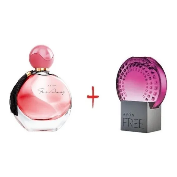 Kit Perfume Far Away Tradicional + Free Feminino Foto 1