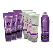 Kit Permanente Afro All Nature 3 Relax + 3 Booster + 1 Neutr Foto  mini 1