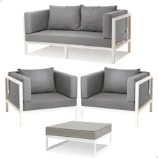 Kit Personalizado 2 Poltronas + 1 Mesa + 1 Sofá 02 Lugares Cor Opcional Desenho do tecido Opcional Foto mini 1