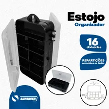 Kit Pesca Esportiva Estojo Premium Anzol Chumbo Girador Boia Foto mini 4