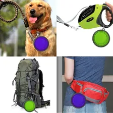 Kit Pet Bolsa Viagem Transporte Luva Cinto Comedouro Retráti Foto mini 3