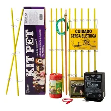 Kit Pet Cerca Elétrica Zebu Cerca Elétrica Pequenos Animais 110V/220V Foto mini 1