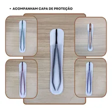 Kit Pinças Nzx Sobrancelha Colors Profissional Cor Coloridas Lisa Foto mini 4