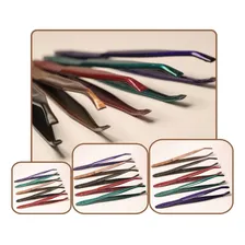 Kit Pinças Nzx Sobrancelha Colors Profissional Cor Coloridas Lisa Foto mini 2