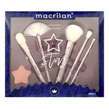 Kit Pinceis Macrilan Star Ed011 Foto mini 3