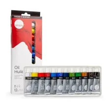 Kit Pincéis Pintura Tinta Oleo Bisnagas Grandes Telas Foto mini 4