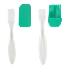 Kit Pincel E Espatula Em Silicone Para Cozinha Utensilios Foto mini 3