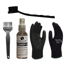 Kit Pincel Escova Anti Estatica Luva Limpa Placas Foto mini 1