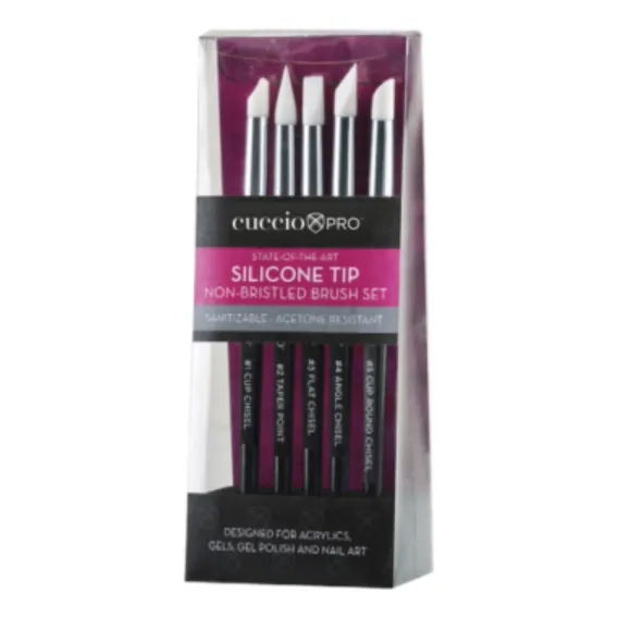 Kit Pincel Silicone Cuccio Foto 1