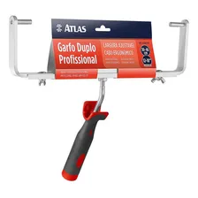Kit Pintura Duplo 46cm Suporte Garfo Rolo Lã Antigota Atlas Foto mini 2