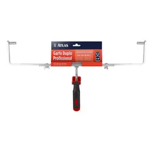 Kit Pintura Duplo 46cm Suporte Garfo Rolo Lã Antigota Atlas Foto mini 3