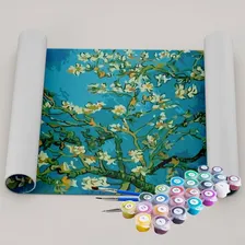 Kit Pintura Numerada - Amendoeira Em Flor/ Van Gogh Foto mini  2